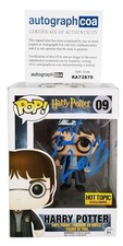 Harry Potter Daniel Radcliffe Signed Funko Pop #09 Wand Hot Topic ACOA