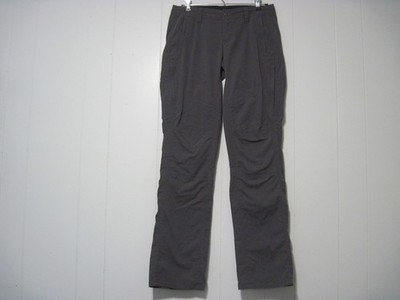 Kuhl Spire Roll Up Pants Womens Size 2 Flint Gray Drawstrings Hiking Cargo