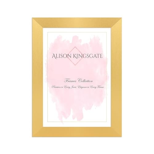Alison Kingsgate Modern Gold A4 Picture  Assorted colors , sizes 