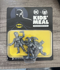 DC Batman Wendy's Kids' Meal Shadow Edition Mini Figures w/ 3 Mini Cards