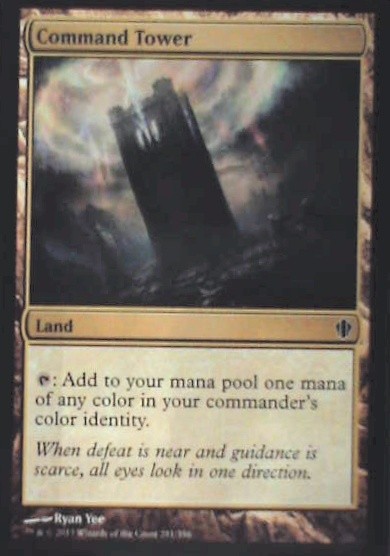 Command Tower - Commander 2013: #281, Magic: The Gathering Nm C350