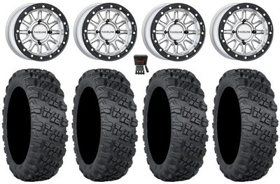 Raceline Alpha Hyper 15'' Wheels Si 35'' Versa Cross V3 Tires Pioneer 1K / Talon
