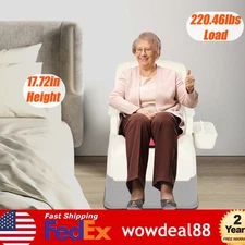 Portable Bedside Toilet Chair Shower Commode Seat Bathroom Potty Stool Adult