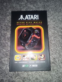 Atari My Play Multi Game Watch in Box Tested See Pics