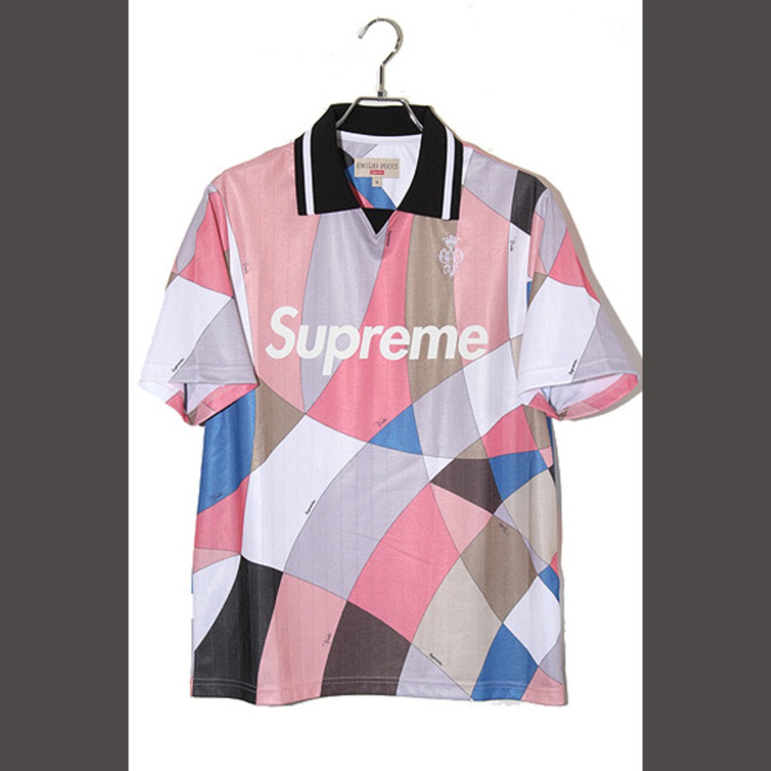 Supreme / Emilio Pucci® Soccer Jersey Supreme Emilio Pucci Soccer Jersey Dusty Pink Men's - SS21 - US