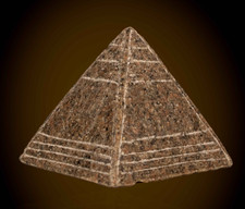 Ancient Egyptian Antiques Figurine Rare Pyramid Giza Stone Authentic Style BC
