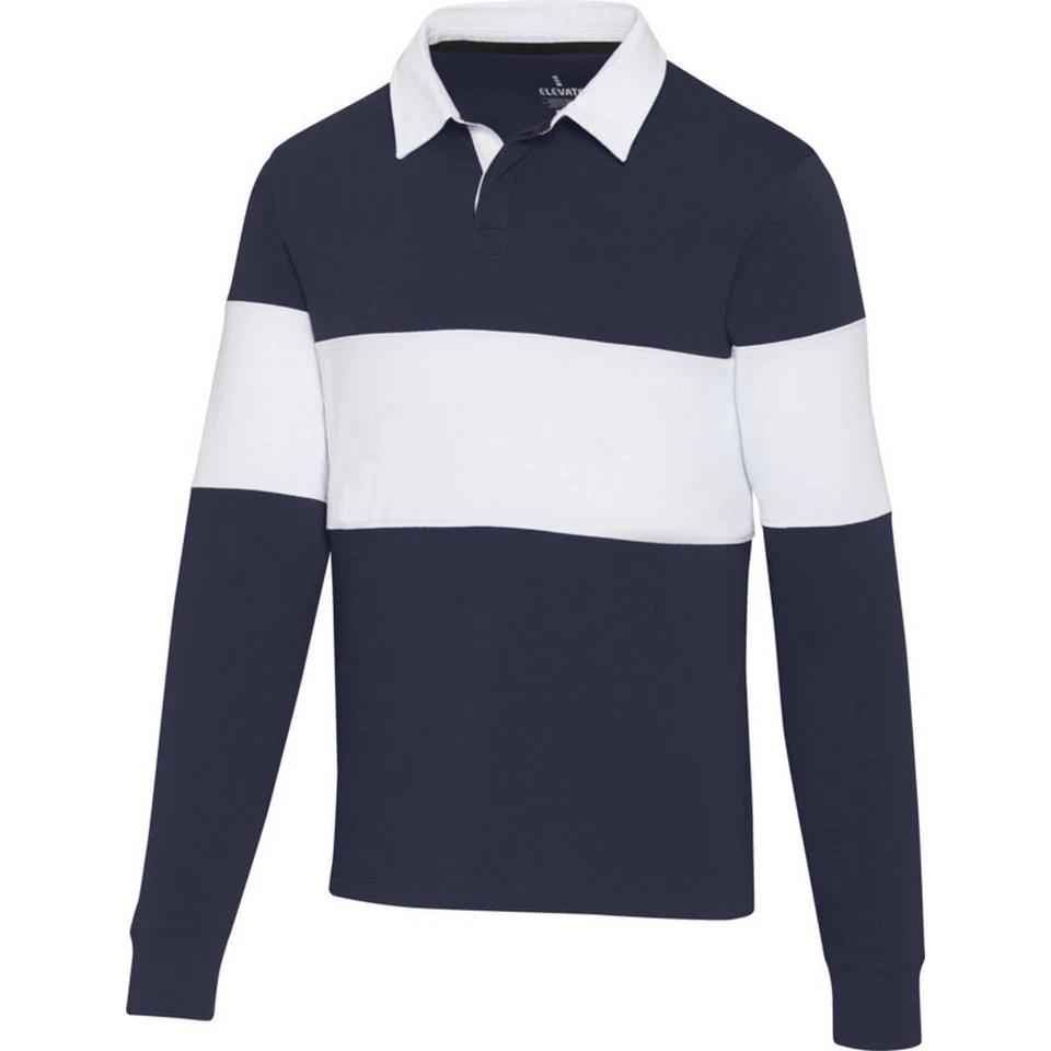 Elevate - Sudadera de Polo Clyde de Algodón Orgánico Rugby para Adultos Unisex - Imagen 3 de 3