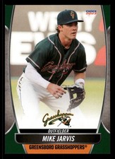 Mike Jarvis 2023 Choice Greensboro Grasshoppers #18 Greensboro Grasshoppers