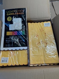 500 Stück!! (50x10er Pack) Lichttüten je 15x26x9cm Insolvenz Happy Birthday.