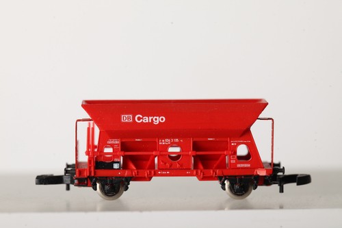 Märklin mini-club Z Selbstentlade- / Schüttgutwagen Fcs  DB Cargo rot (360088) | Condition: Gebraucht