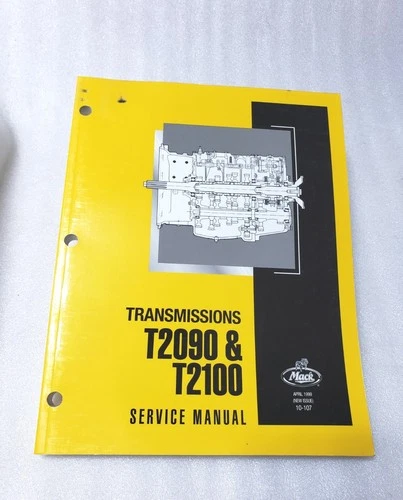 OEM MACK T2090 and T2100 TRANSMISSION ORIGINAL FACTORY SERVICE MANUAL 10-107