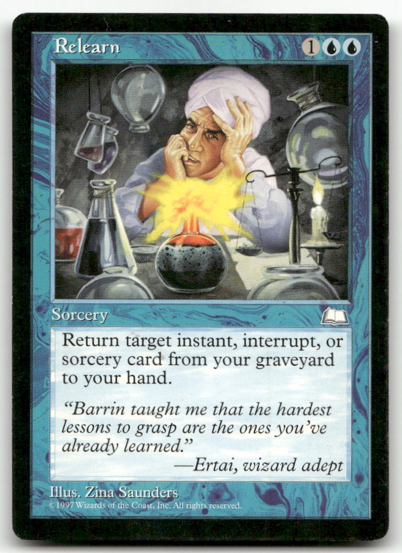 Relearn (MP) Weatherlight WTH Magic MTG