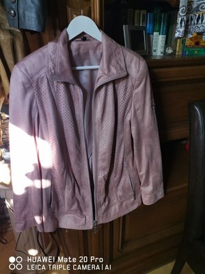 Barbara Lebek Damen Jacke, Rose, Größe 46