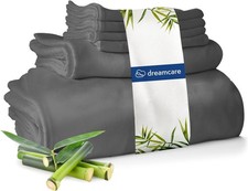 100 Viscose from Bamboo Sheets King Size - 4 Pc Luxury Cooling Sheets for Hot