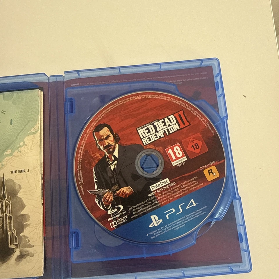 Red Dead Redemption 2 Sony PlayStation 4 PAL GC Complete, photo 4 of 4