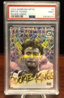 Bryce Young Rookie Kings PSA MINT 9-2023 Panini Donruss Optic Panthers NFL RC SP
