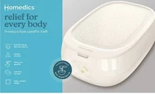 Homedics Theraspa Deluxe Paraffin Wax Bath Hand & Foot NIB Liners & Wax Included