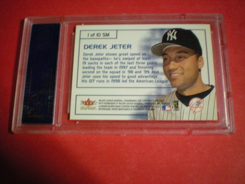 DEREK JETER 2000 SKYBOX #1 SPEED MERCHANTS - Bild 2 von 2