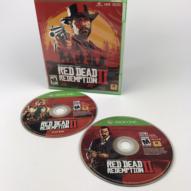 Red Dead Redemption 2 (Xbox One, 2018) XB1 With Map - Free ...