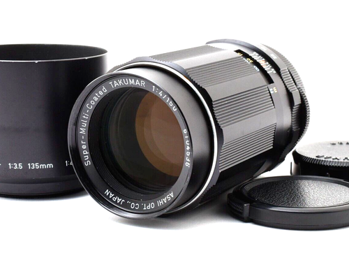 PENTAX Super Multi Coated TAKUMAR 150mm F/4 MF Lens Black From Japan