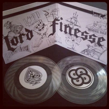 Lord Finesse Pull Ya Card / Check Me Out Baby Pah Clear Vinyl Very Rare!