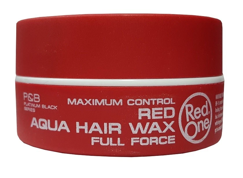Red One Maximum Control Red Aqua Hair Wax Haarwachs Full Force 150ml