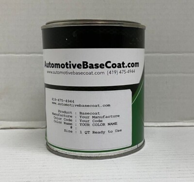 FORD AUTOMOTIVE BASECOAT  PAINT Ready to Spray - 1 Quart