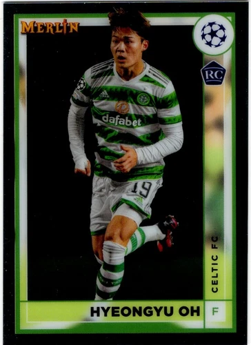 2023 Topps Merlin Soccer #36 - Hyeongyu Oh ROOKIE UNLIMITED SHIPPING $4.00