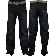 BOYS JEANS NEW KIDS STRAIGHT LEG DENIM TROUSERS STRETCH CASUAL PANTS AGE 3-14