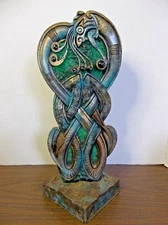 VERY RARE Gill Hobson Celtic Light Sculpture Soul Journeys Savage Garden Signed