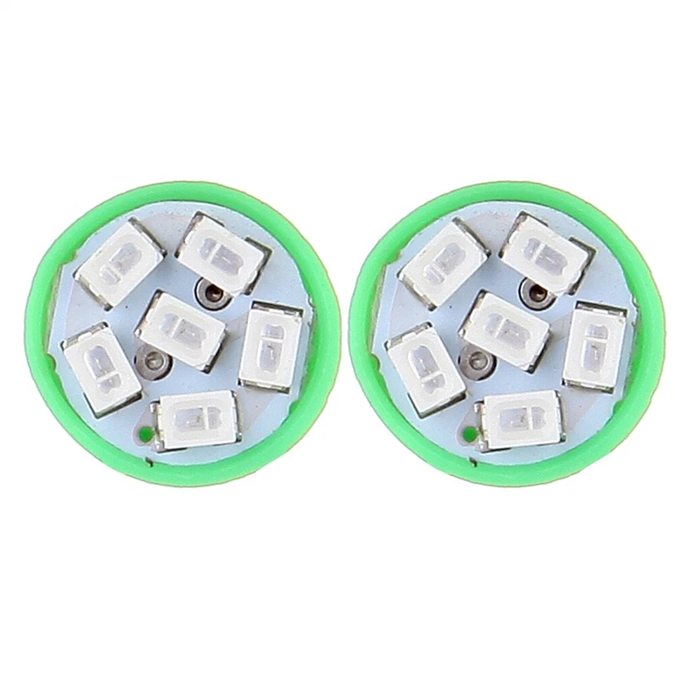 100x Green Wedge 6-3020SMD LED Bulb T10 194 168 921 Instrument Cluster Lights - Изображение 3 из 4