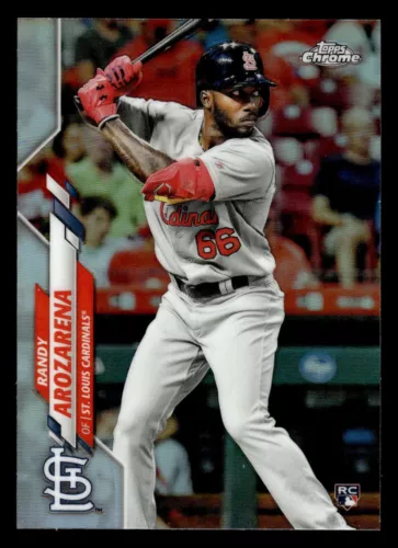 2020 TOPPS CHROME REFRACTORS #49 RANDY AROZARENA NM-MT RC