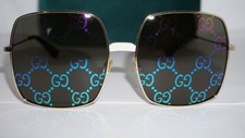 Gucci GG0414S003 60mm Mirror Sunglasses 
