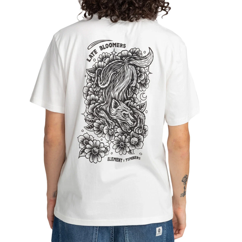 T shirt Blanc Gar on Element Prowl eBay