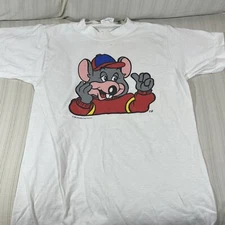 Vintage Chuck E. Cheese Shirt 1995 ShowBiz Pizza Time Sz 14/16 Single Stitch C3