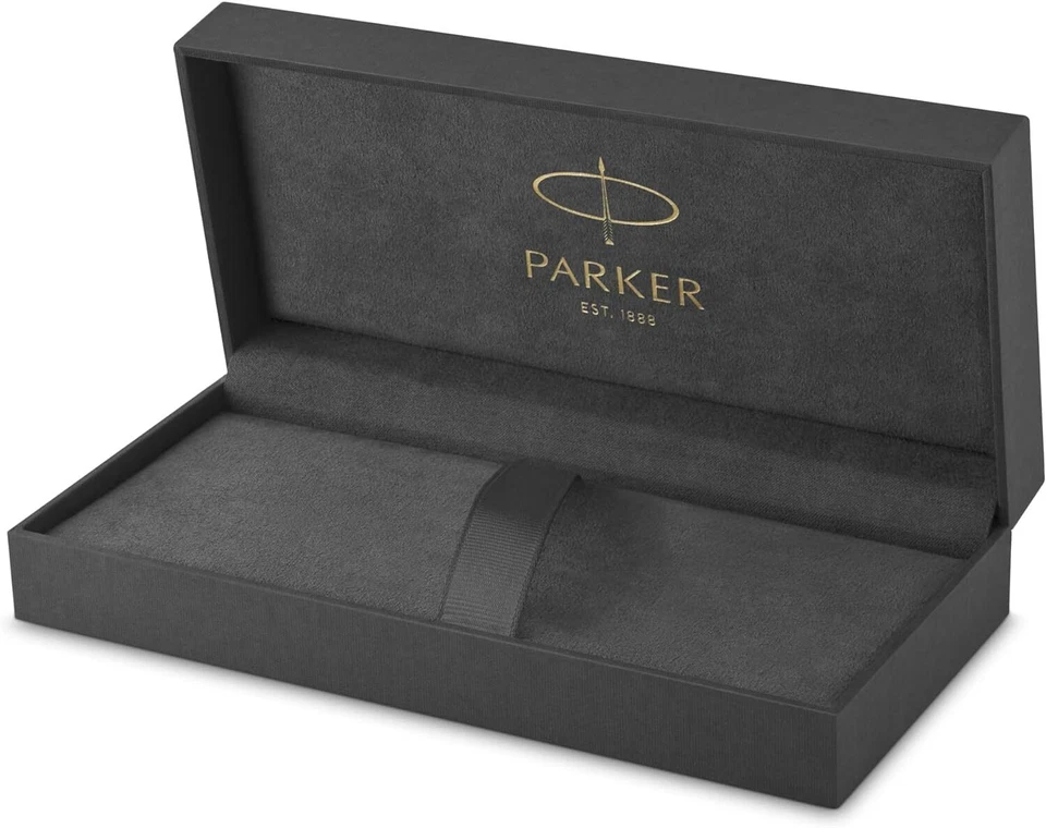 Parker IM PREMIUM Schreibset Tintenroller+Kugelschreiber Warm SilverGC  graviert - Bild 3 von 4
