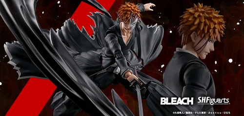 Bleach S.H. Figuarts Ichigo Kurosaki Bleac (Getsugatensho Ver.) ship end of June