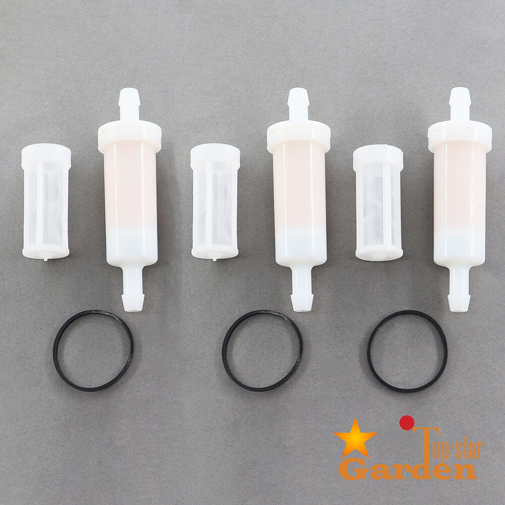 3x Fuel Filter Kit for Polaris 2530008 1985-2004 Xplorer Carb RMK