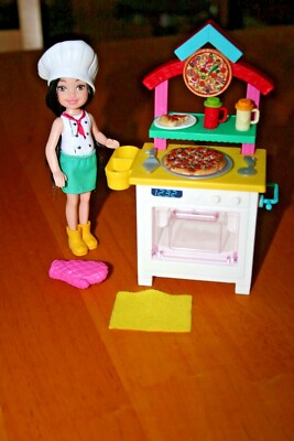 Barbie Chelsea Can Be Pizza Chef Playset-Never Played With/No Box