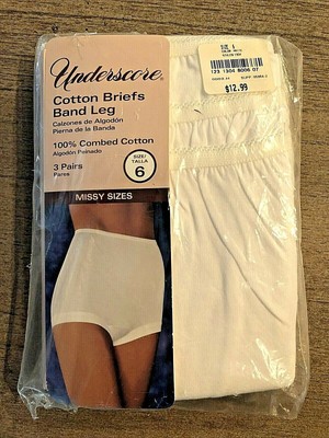 underscore women's cotton briefs