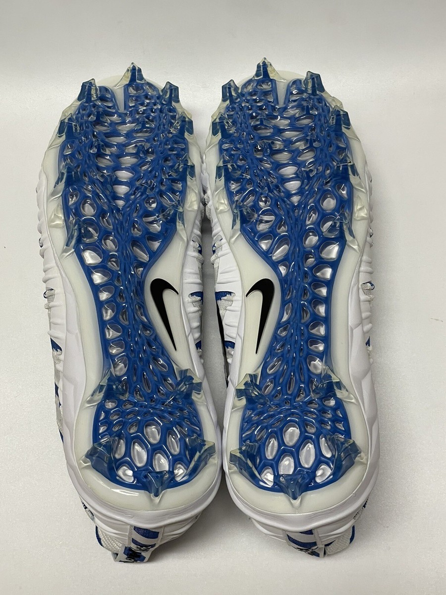 Nike Alpha Menace Elite Football Cleats White Blue 877140  display picture 1