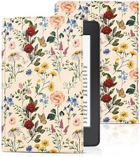 Kindle 11th Generation Case Cute Fashion Cover Girly Kawaii Floral