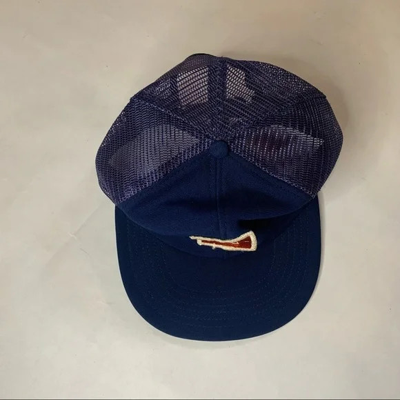 Vintage Texas Instruments TI Patch Snapback Blue … - image 3