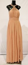 Birdy Grey Women's Kiko Halter Neck Bridesmaid Dress CD4 Dusty Rose Small NWT