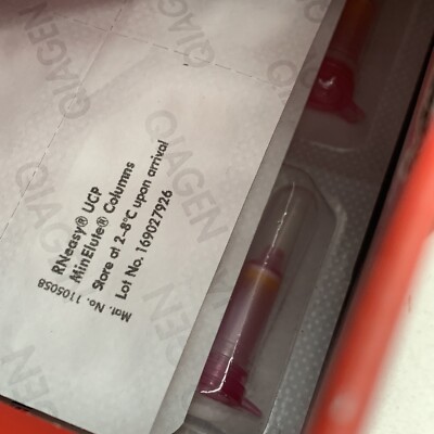 Qiagen 217204 miRNeasy Serum/Plasma Advanced Kit with Qiagen 217204 miRNeasy Serum/Plasma Advanced Kit with
