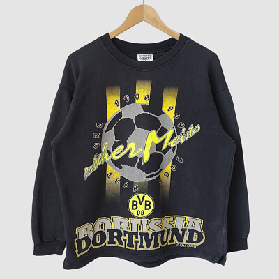 Borussia Dortmund 1996 Deutscher Meister Vintage Sweatshirt size S Hypnotic Wave