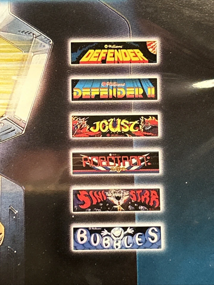 Williams Arcade Classics PC 6 Games CD Joust Defender Robotron Sinistar 1995 New - Image 3 of 4