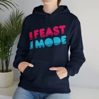 Retro Feast Mode Thanksgiving Graphic Hoodie