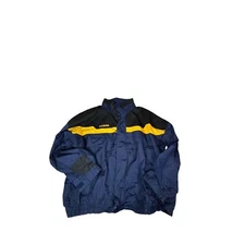 Columbia Sportswear Mens Bugaboo Windbreaker Jacket Navy/Yellow Size XXL Full-Zi