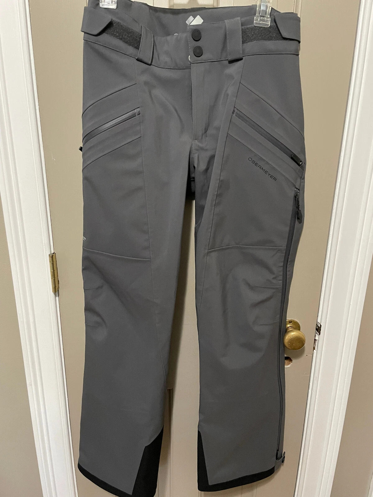 MEN'S OBERMEYER FUSION SERIES FORAKER RECCO SHELL SKI SNOWBOARD PANT SMALL